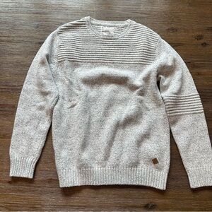 2/24$ Zara Kids 10% Wool Light Grey Knit Sweater size 11-12 years